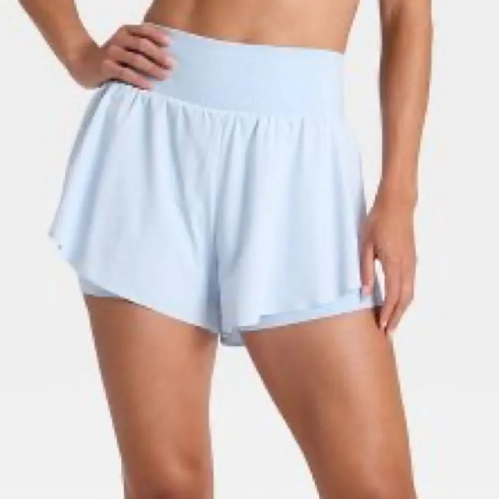 All in Motion XL High waisted Baby Blue Athletic Shorts